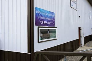Pole Barn Window on Commercial Post-Frame Building
