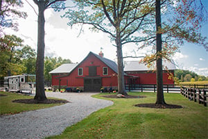 Barn Landscaping