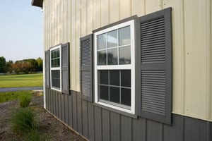 Residential Pole Barn Windows