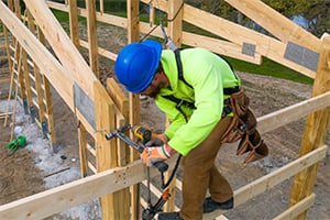 Crewman Fastening Purlins