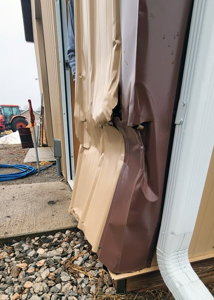 How to Repair Damaged Pole Barn Trim