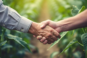 Farmer Handshake
