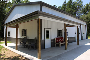 pole barn shop kits