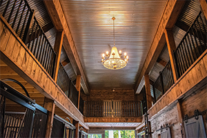 Horse Barn Chandelier