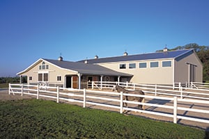 Custom Horse Barn