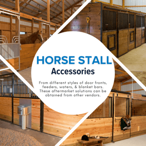 Horse Stall Accessories Collage (300 × 300 px)