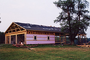 Pole Barn Block Building Renovation