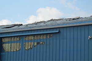 Pole Barn Fire Damage