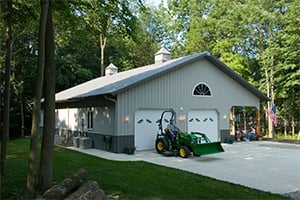 Pole Barn Garage