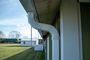 Pole Barn Gutters_Downspouts