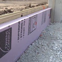 Pole Barn Insulation_Perimeter Slab_Rigid Board