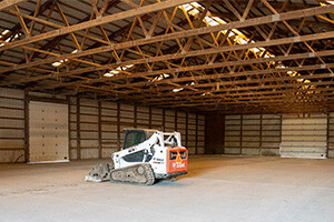 Pole Barn Interior_Mike Molter