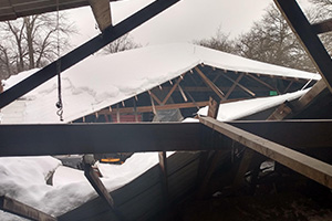 Pole Barn Snow Load Damage