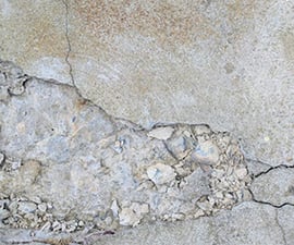 Pole Barn Spalling Concrete