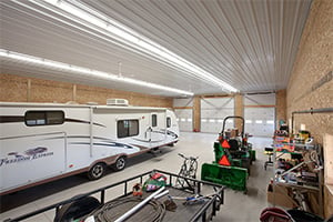 Pole Barn Storage Garage