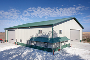 Pole Barn Two Story