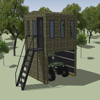 Premium SharkFarmer Deer Blind