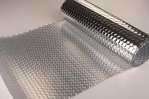 Pole Barn Batt Insulation with Foil Vapor Barrier