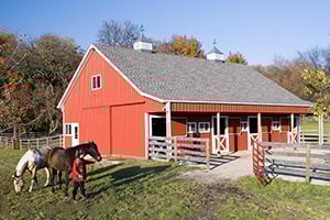 Red Horse Barn