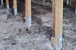 Replace Rotted Pole Barn Post with Perma-Column