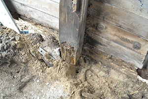 Rotted Pole Barn Column_Blog Update