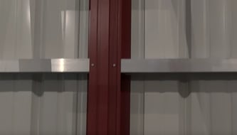how to fix a pole barn sliding door, step 5