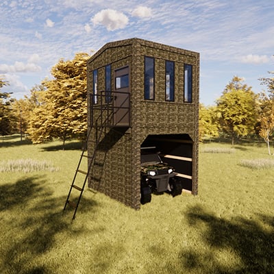 SharkFarmer Deer Blind_Premium