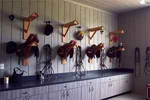 Horse Barn with Tack Room