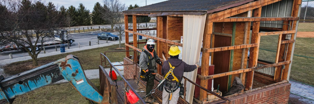 Post-Frame, Steel-Frame & Metal Roofing: What Does FBi Buildings Repair or Renovate?